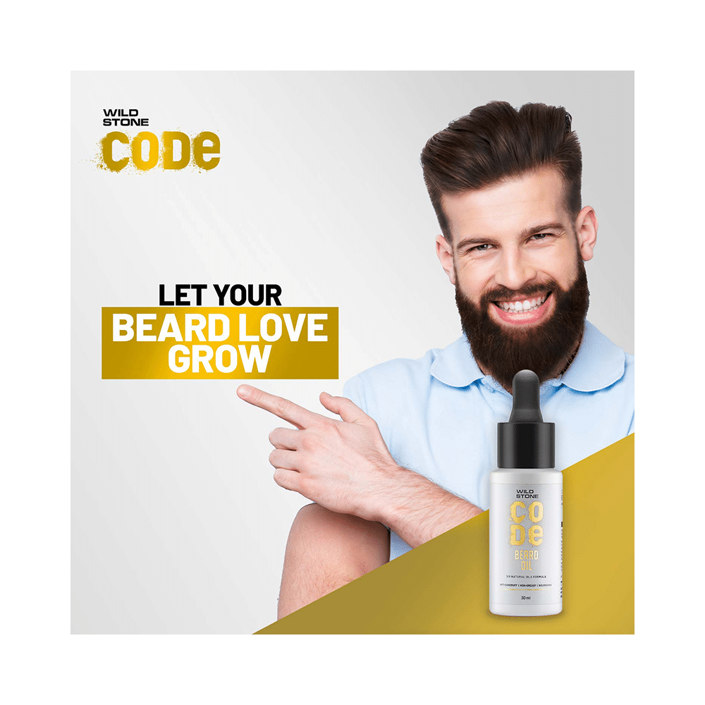 Wild Stone CODE Beard Oil - Image 5