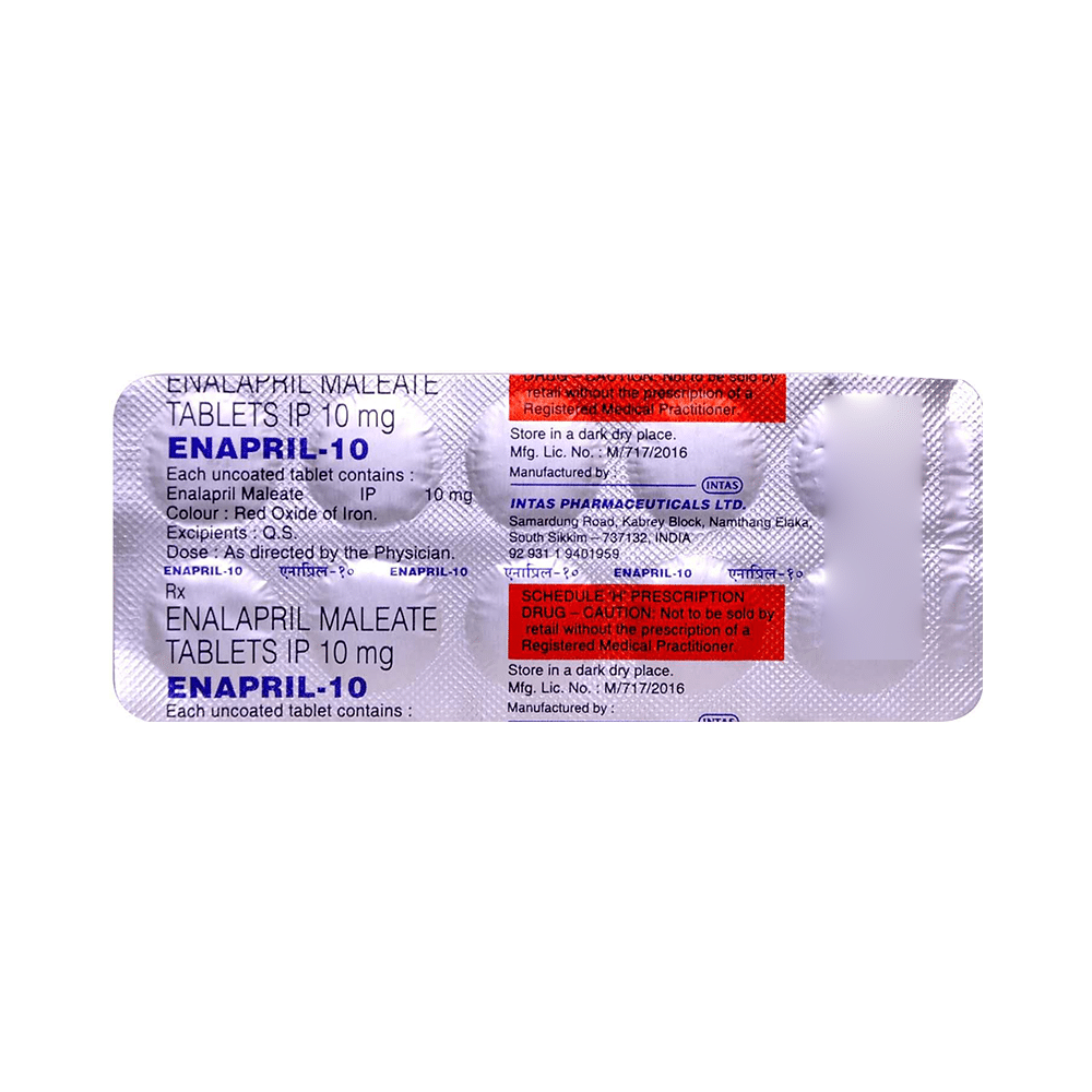 Enapril 10 Tablet - Image 3
