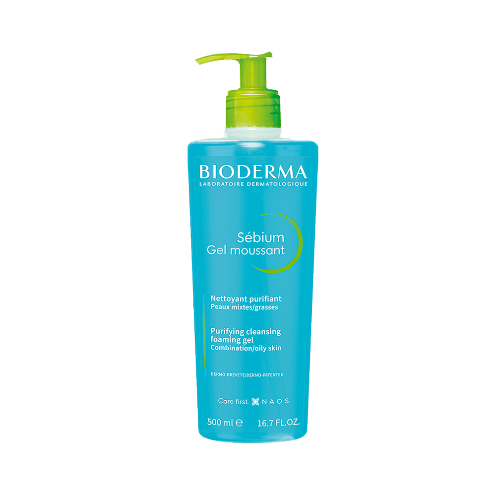 Bioderma Sebium Gel Moussant Purifying Cleansing Foaming Gel Combination to Oily Skin - Image 1