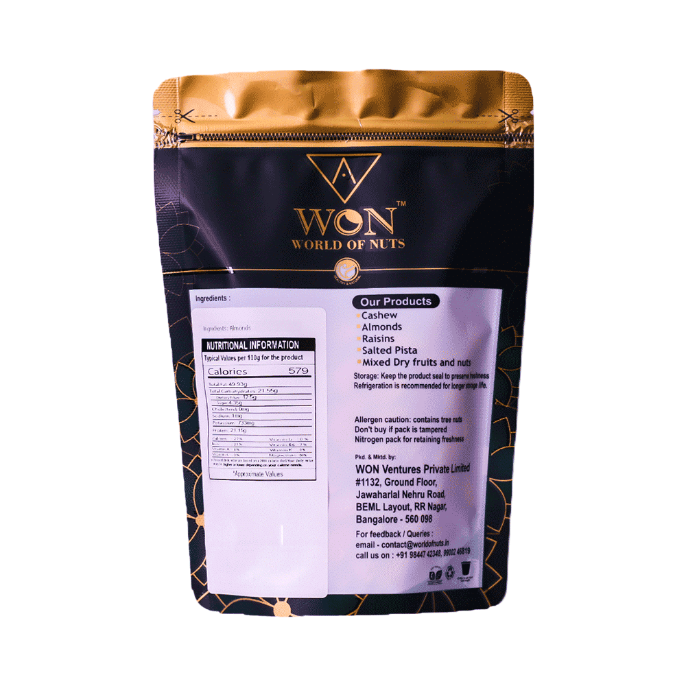 Awon Combo Pack of Cashew (235gm), Mixed Dry Fruits (240gm), Almonds (240gm) - Image 2