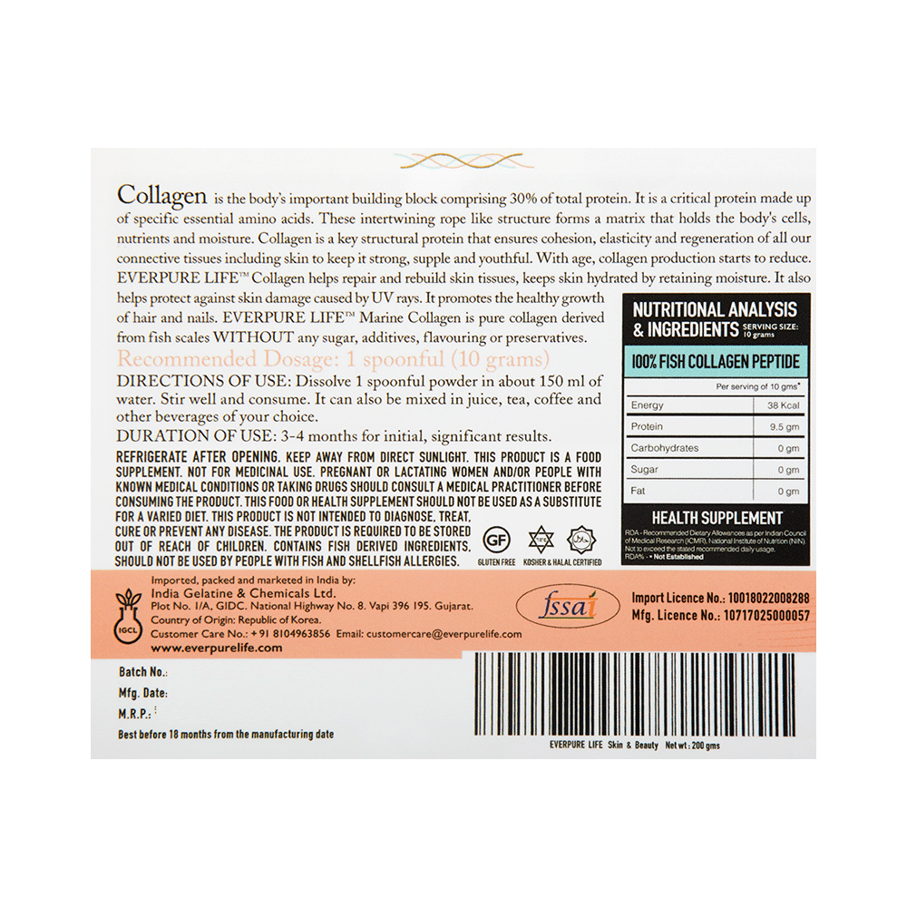 Everpure Life Marine Collagen Skin & Beauty Powder - Image 5