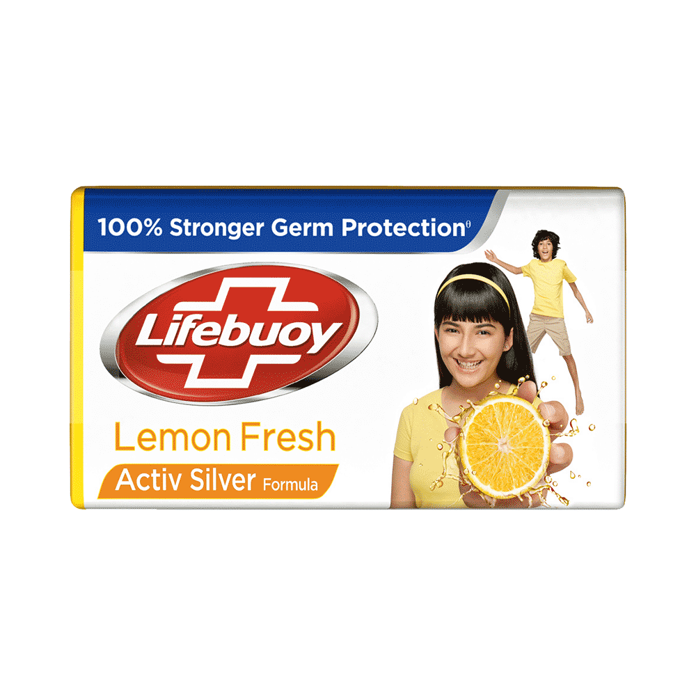 Lifebuoy Lemon Fresh Soap (125gm Each) - Image 1