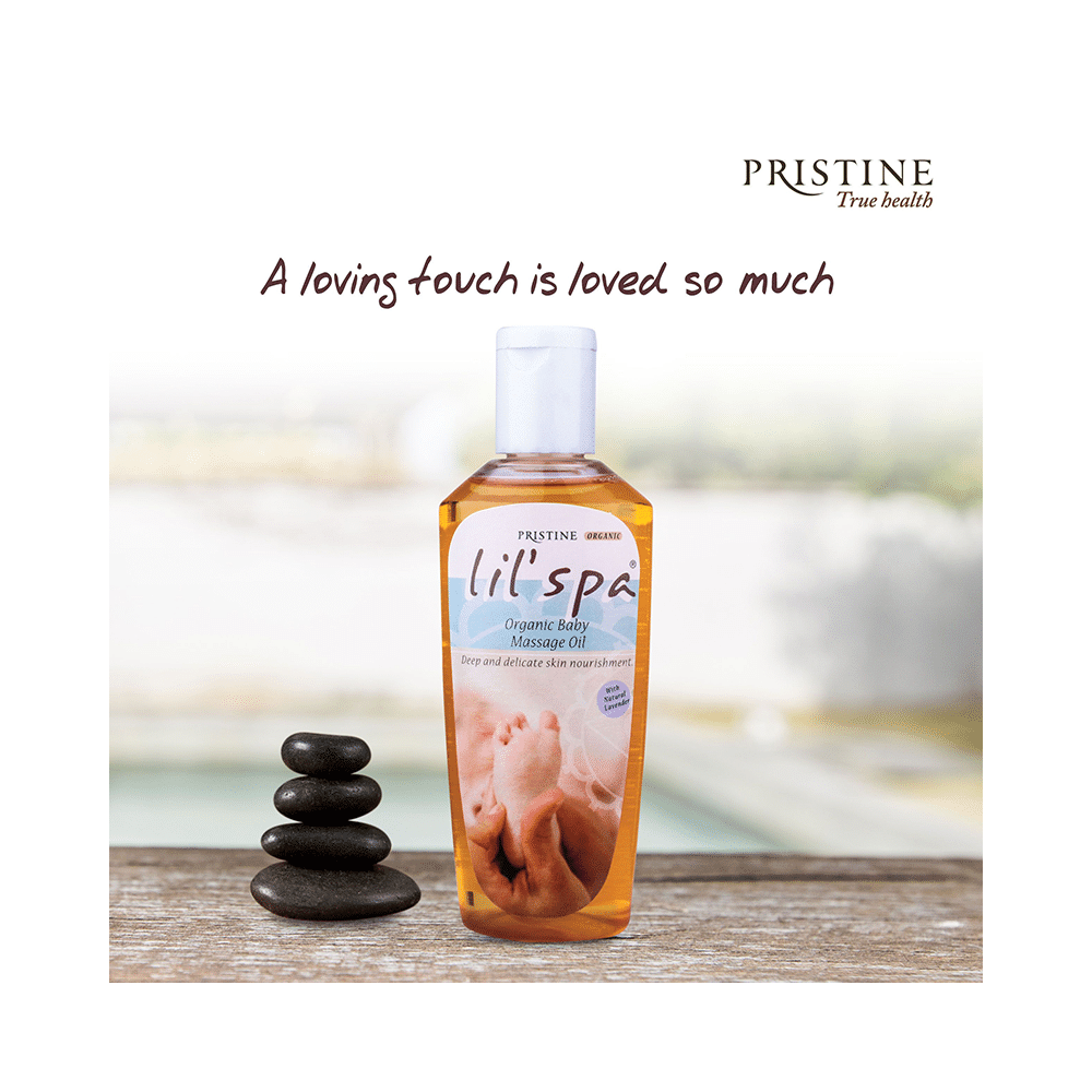 Pristine Lil' Spa Organic Baby Massage Oil - Image 4