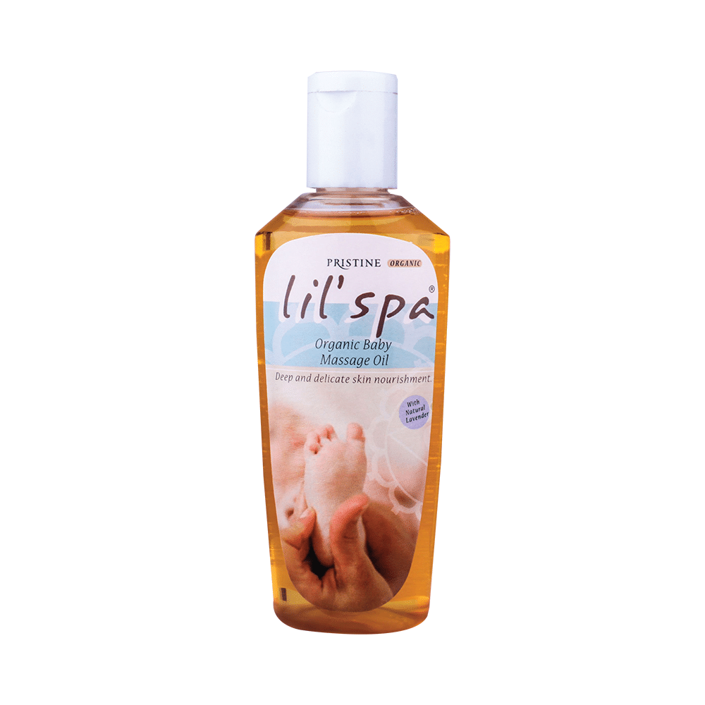 Pristine Lil' Spa Organic Baby Massage Oil - Image 1