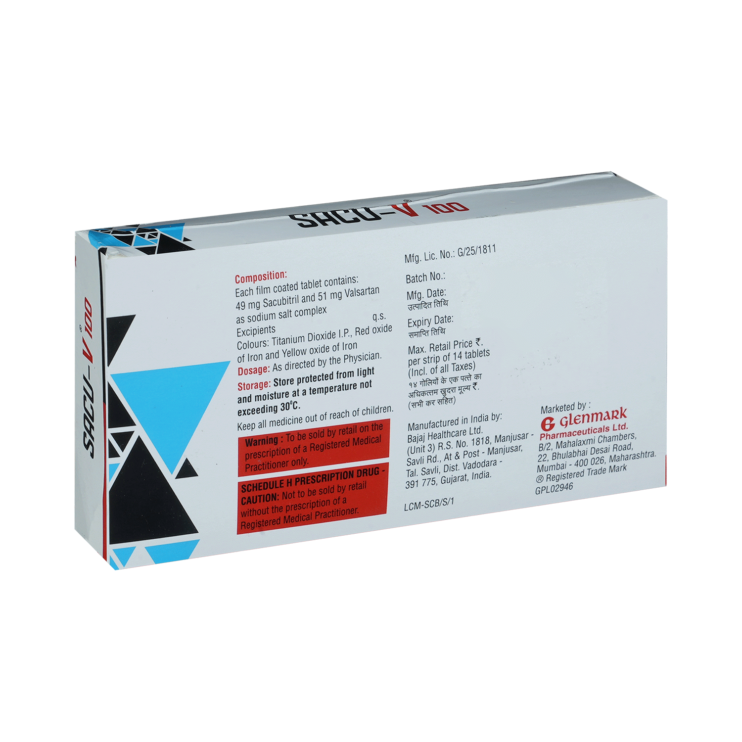 Sacu-V 100 Tablet - Image 3