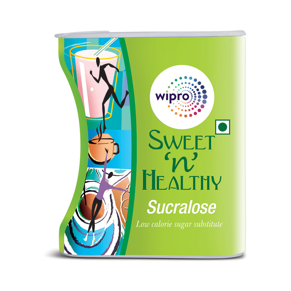 Wipro Sweet 'n' Healthy Sucralose 100 Tablets with Free 100 Tablets Refill Pack - Image 2