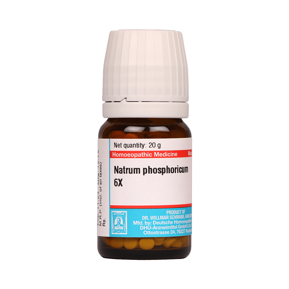 Dr Willmar Schwabe Germany Natrum Phosphoricum Biochemic Tablet 6X - Image 1