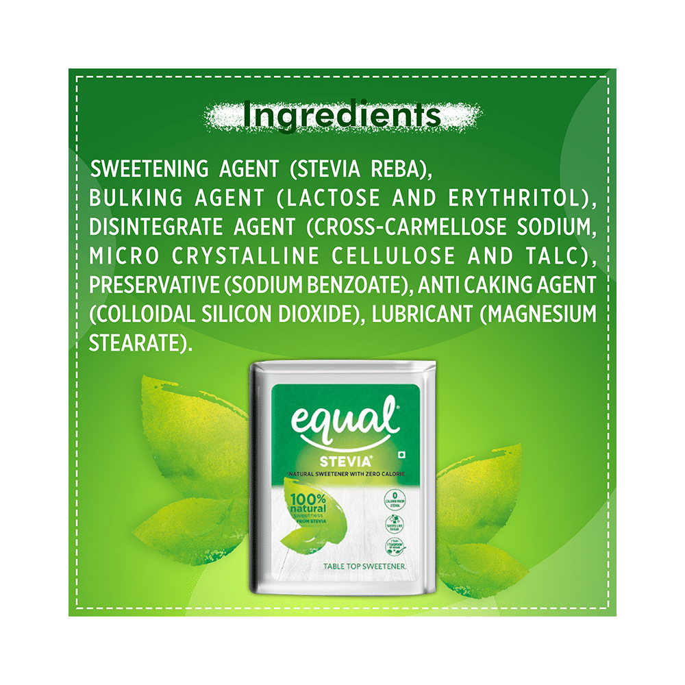 Equal Stevia Natural Sweetener with Zero Calorie Tablet (100 Each) - Image 5