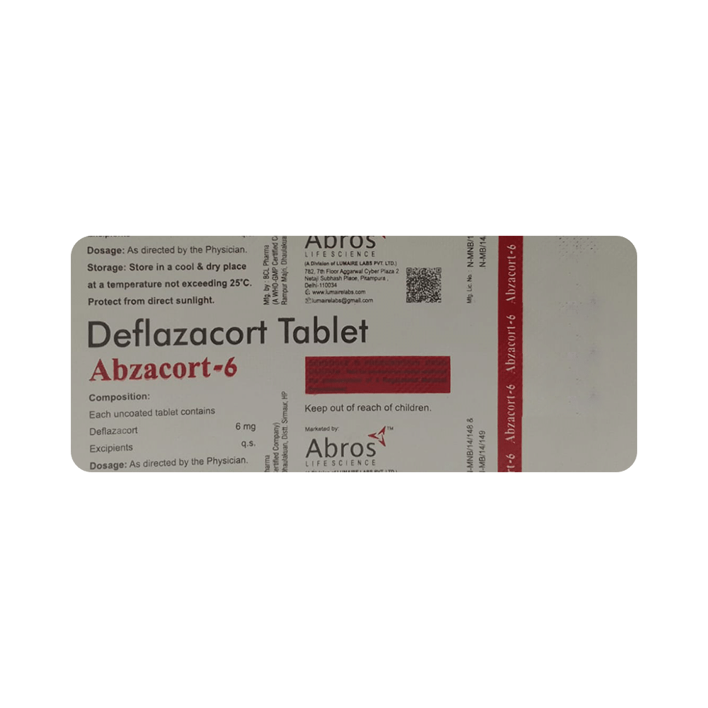 Abzacort 6 Tablet - Image 3