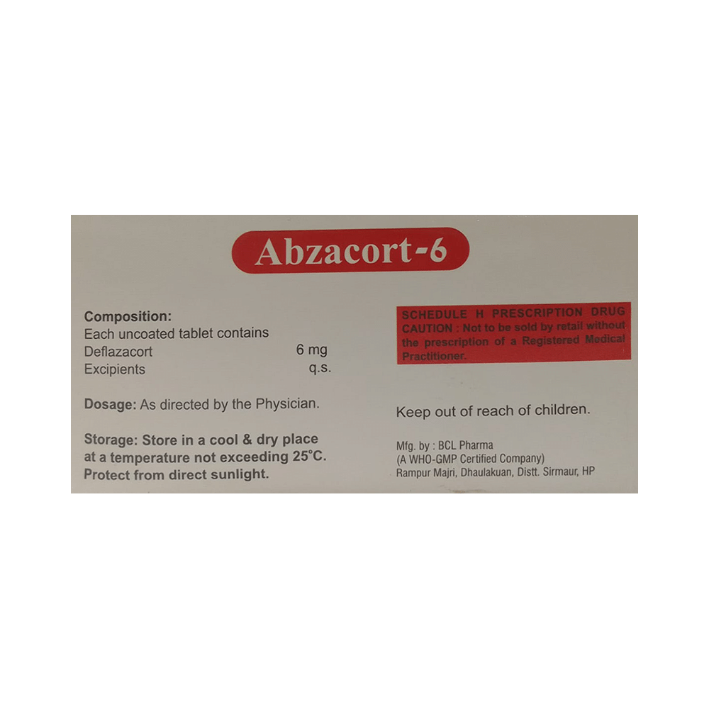 Abzacort 6 Tablet - Image 2