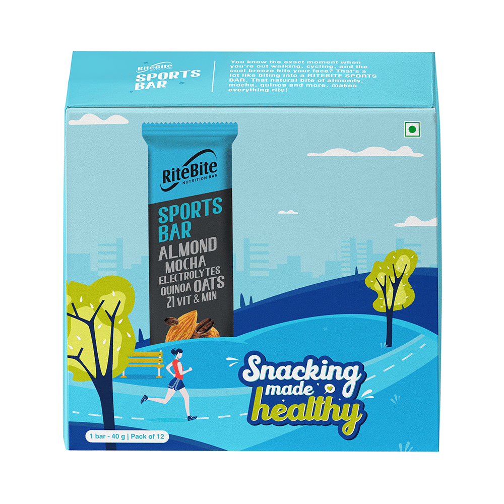RiteBite Nutrition Bar with 4gm Protein Sports Bar