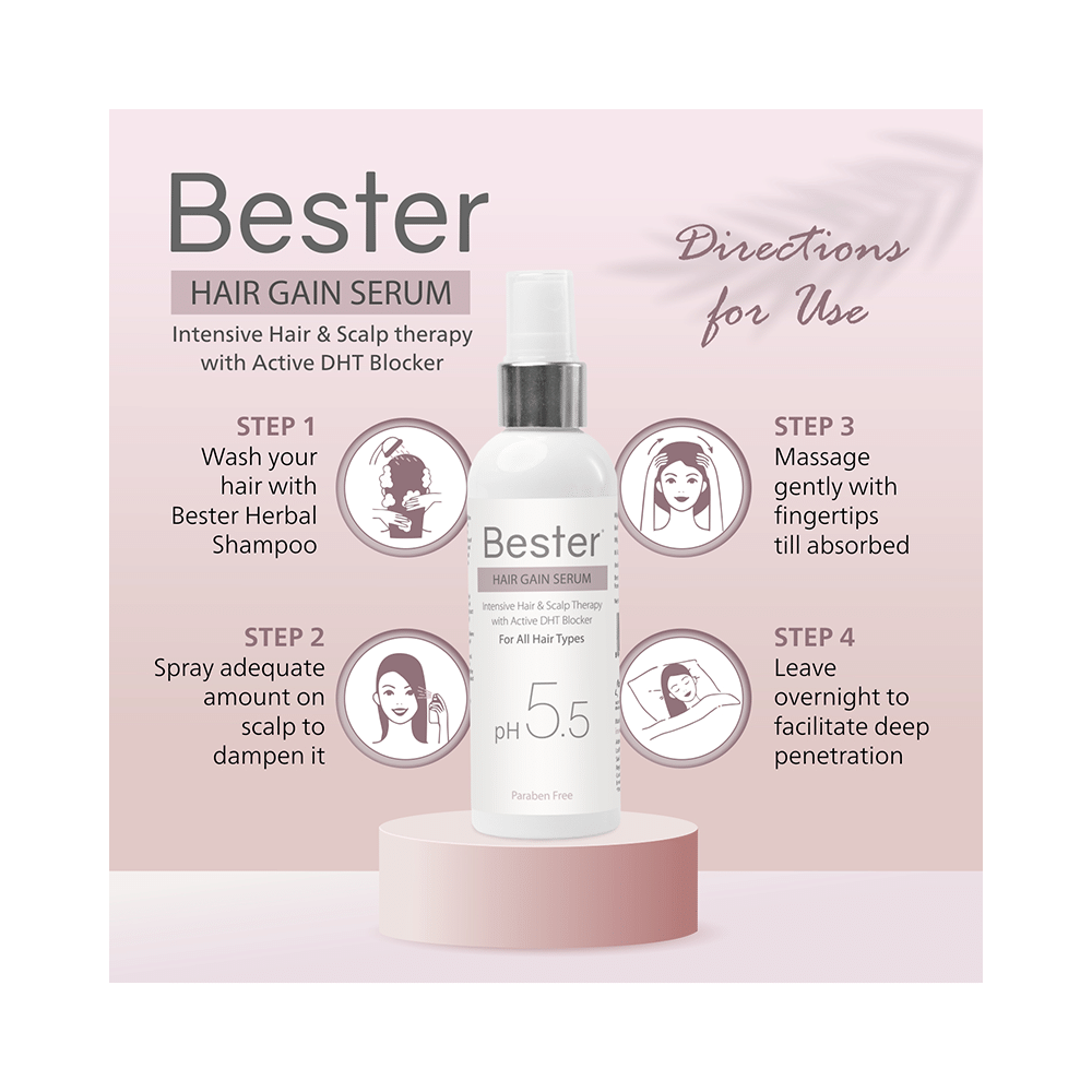Bester PH 5.5 Hair Gain Serum (100ml Each) - Image 8