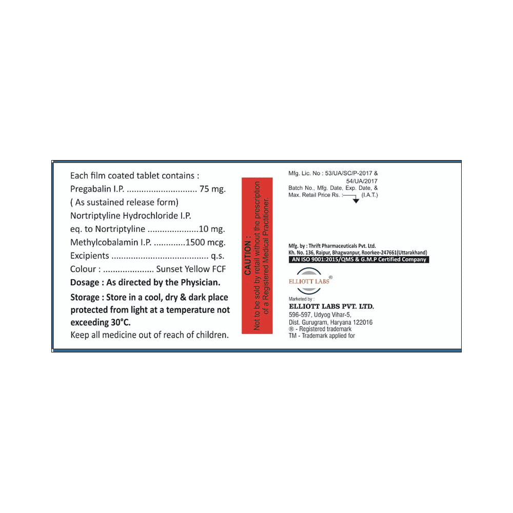 Zubinor-PG Tablet SR - Image 2