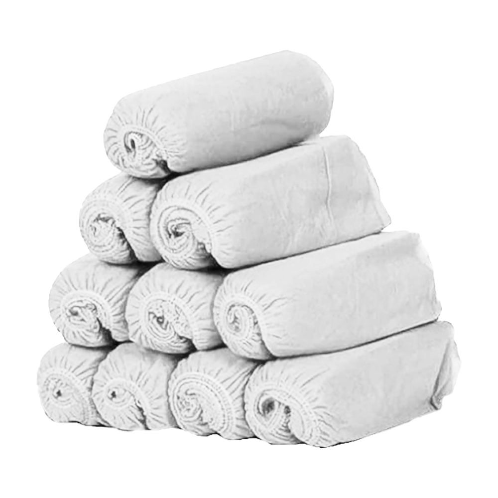 S4 Healthcare Disposable Non Woven Shoe Covers White - Image 1