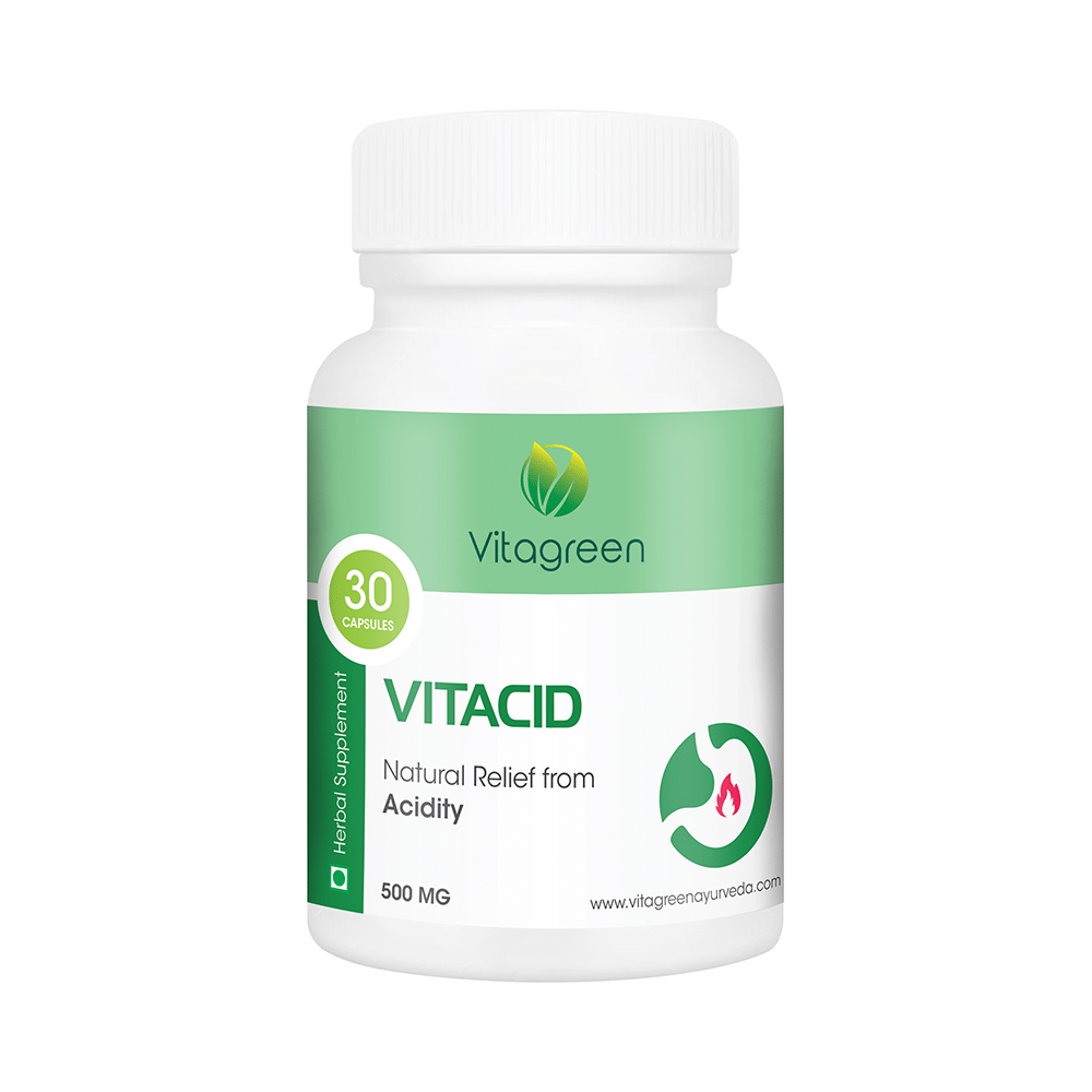 Vitagreen Vitacid 500mg Capsule - Image 1