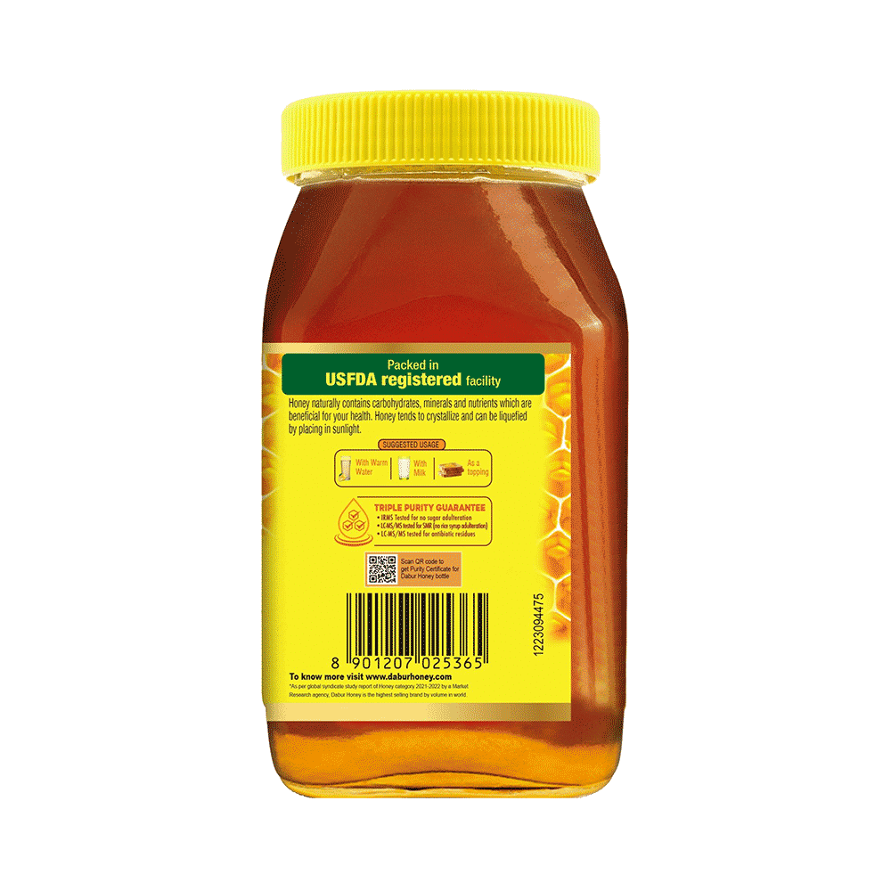 Dabur Honey 100% Pure | World’S No.1 Honey Brand With No Sugar Adulteration - Image 2