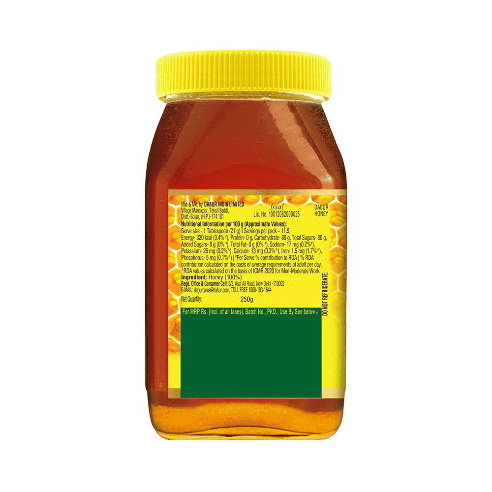 Dabur Honey 100% Pure | World’S No.1 Honey Brand With No Sugar Adulteration - Image 3