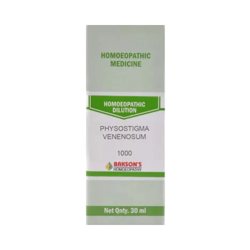 Bakson's Homeopathy Physostigma Venenosum Dilution 1000 CH - Image 1