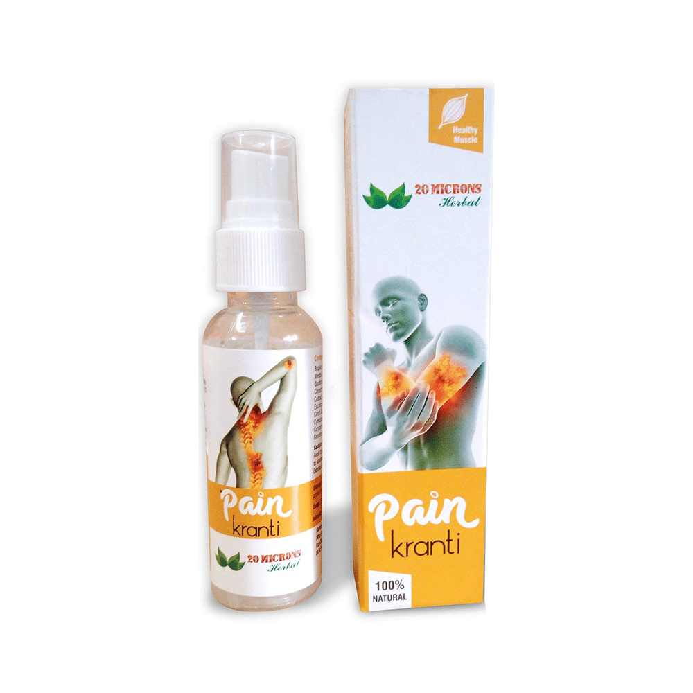 20 Microns Herbal Pain Kranti Spray - Image 1