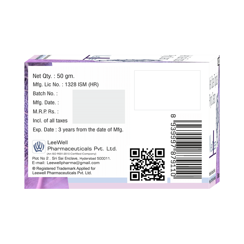LeeWell Variclose Varicose Veins Cream for External (haemorrhoids) Piles, Varicocele - Aloevera, Butchers Broom, Horse Chestnut Extract - Image 3