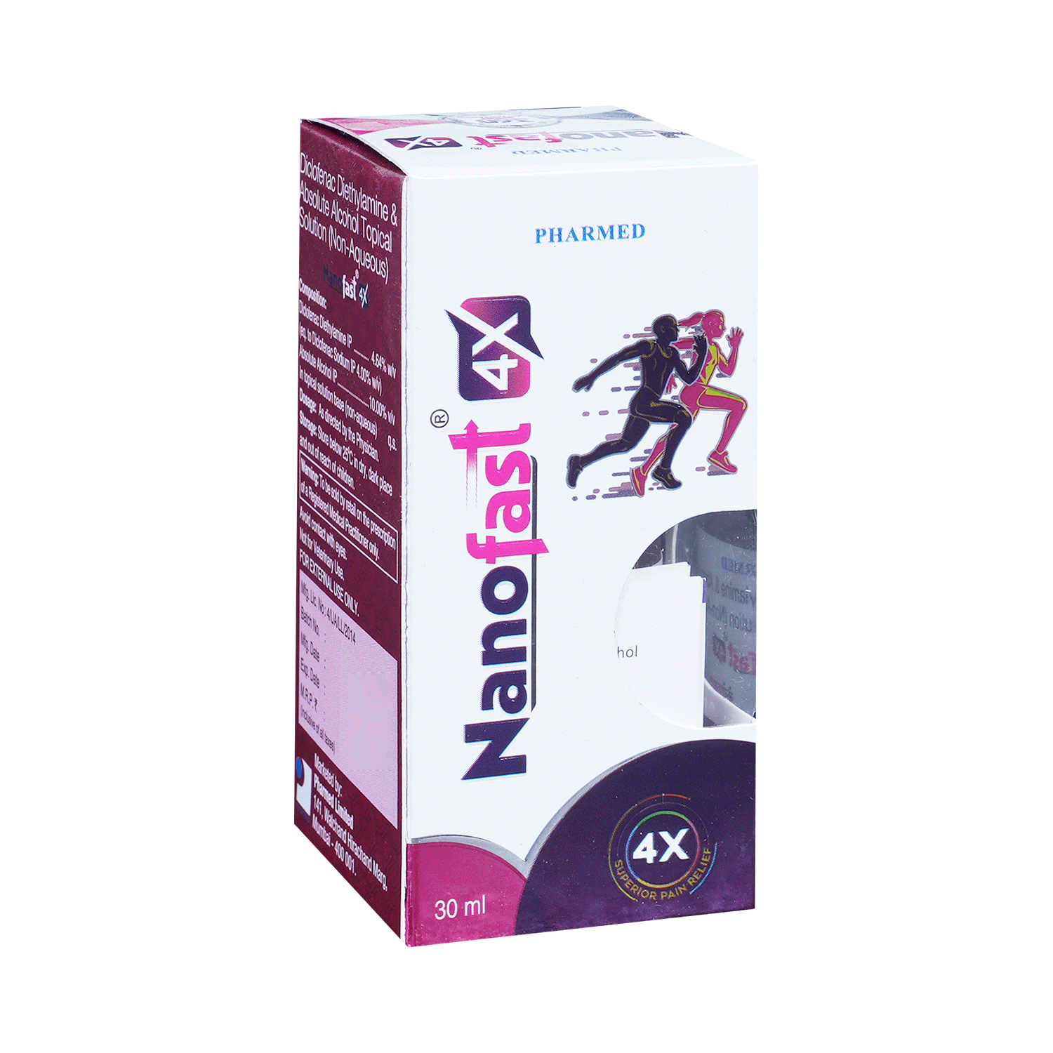 Nanofast 4X Pain Relief Spray - Image 2