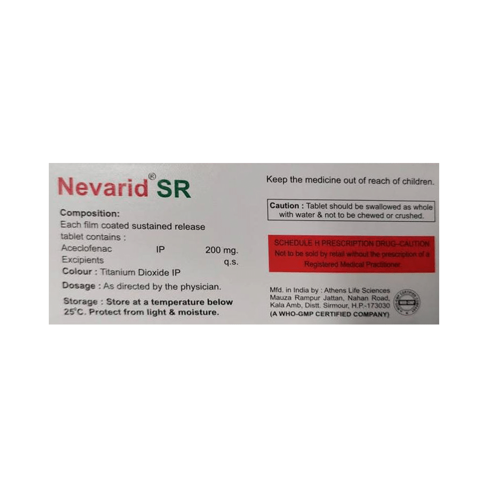 Nevarid SR Tablet - Image 2