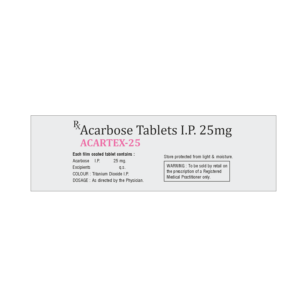Acartex 25 Tablet - Image 2