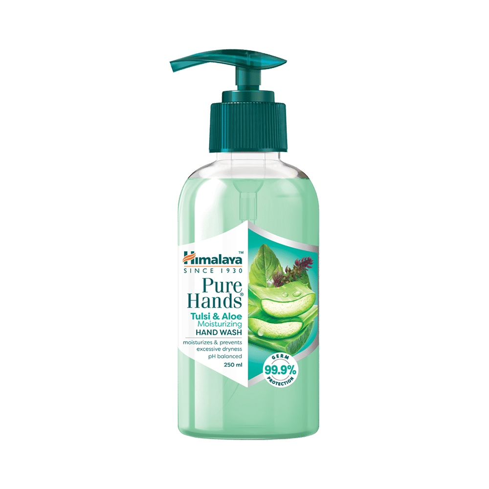 Himalaya Personal Care Tulsi & Aloe Moisturizing Pure Hands Hand Wash - Image 1