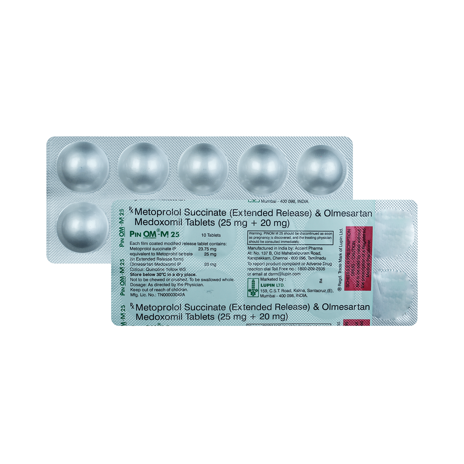 Pinom-M 25 Tablet ER