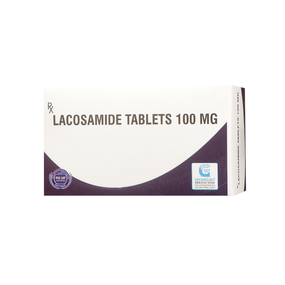 Genericart Lacosamide  100mg Tablet - Image 1