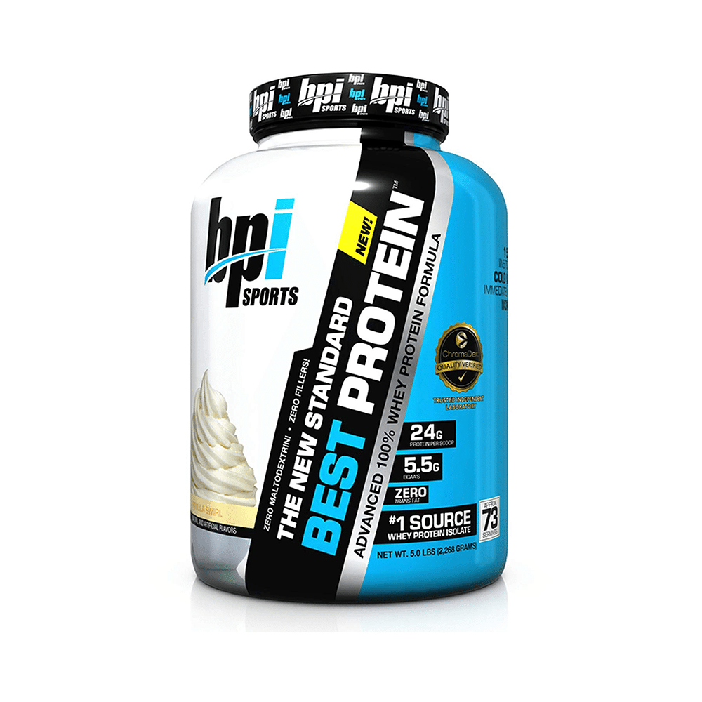 BPI Sports Best Protein Powder Vanilla Swirl - Image 1