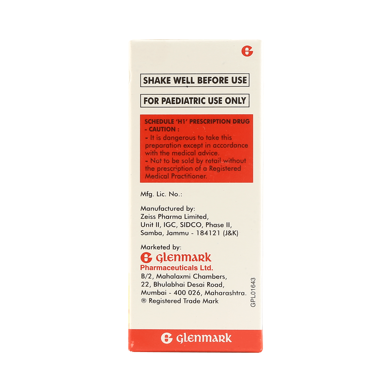 Cefaglen 50mg Dry Syrup - Image 4