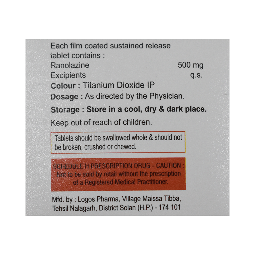 Ranokart 500 Tablet SR - Image 2