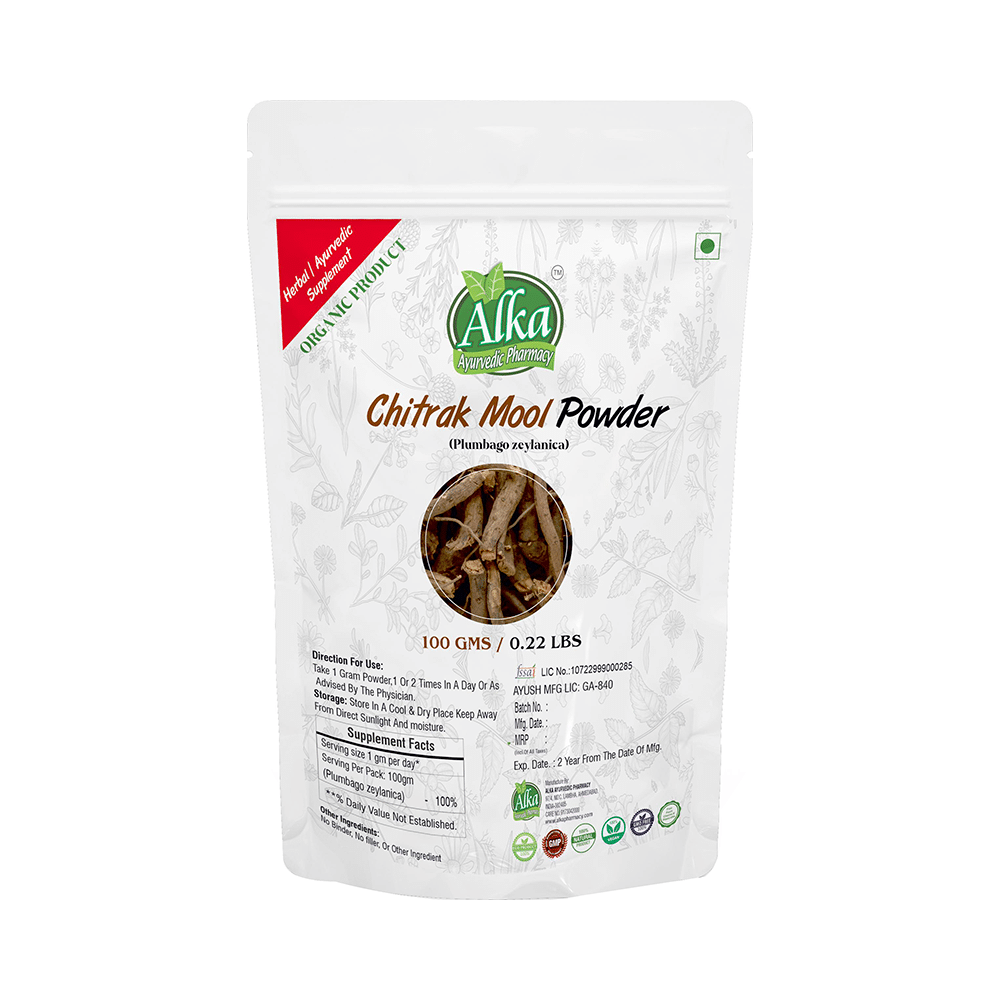 Alka Ayurvedic Pharmacy Chitrak Mool Powder