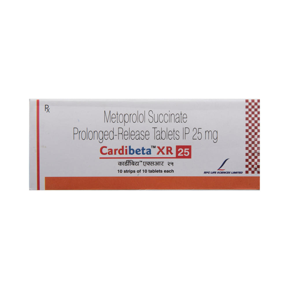 Cardibeta XR 25 Tablet - Image 2