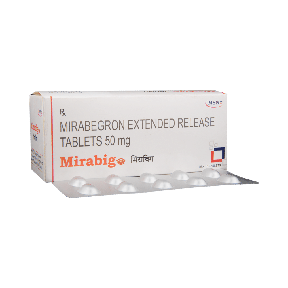 Mirabig 50mg Tablet ER - Image 1