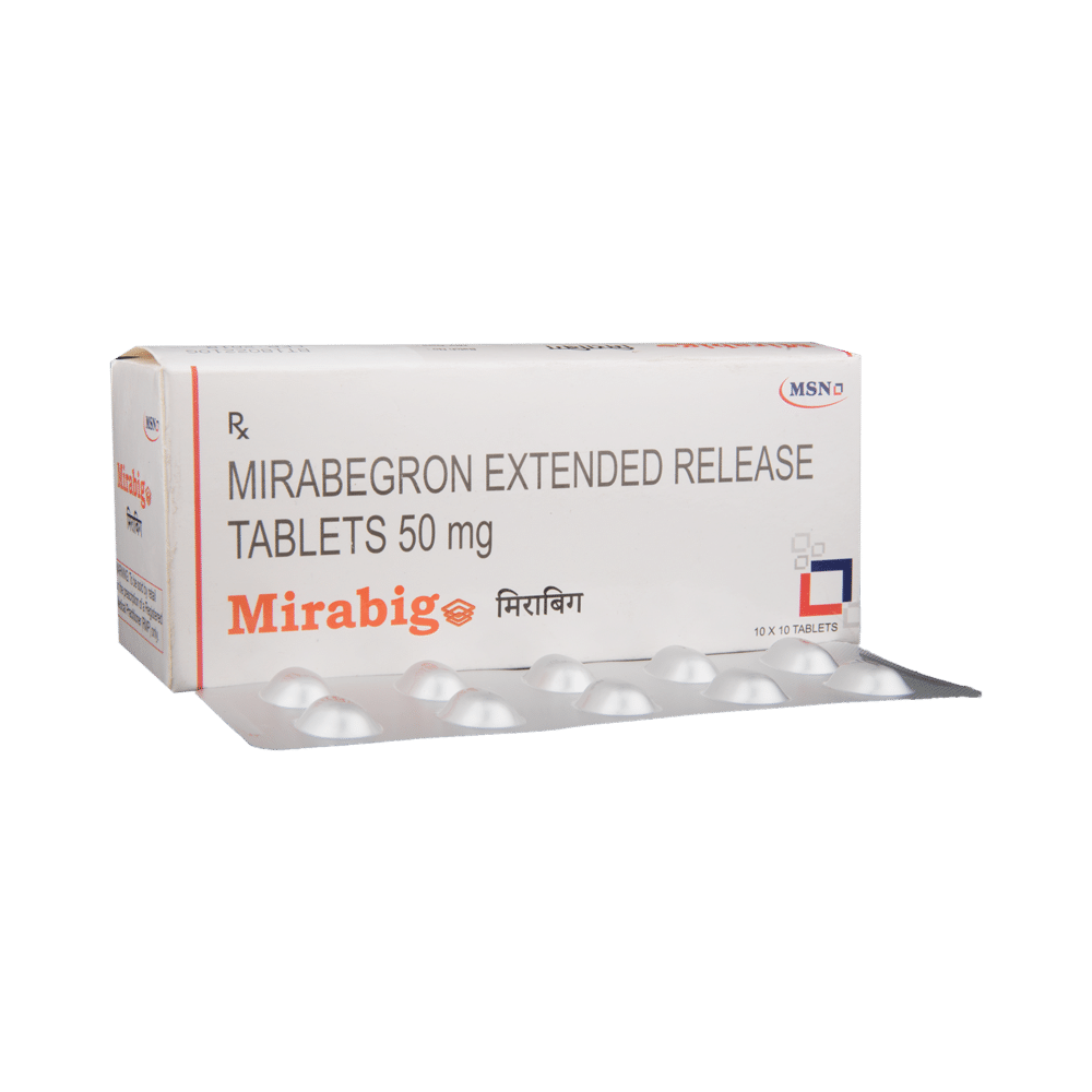 Mirabig 50mg Tablet ER
