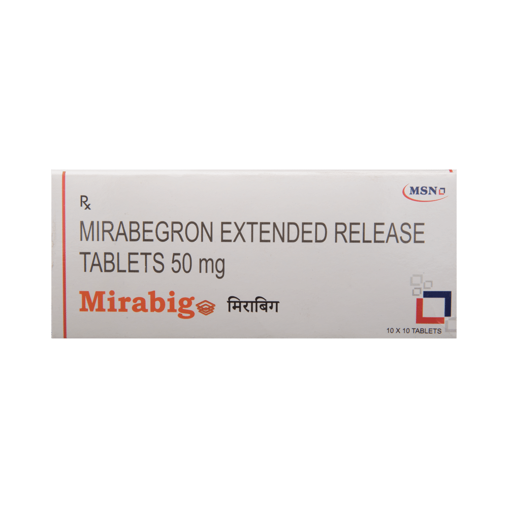 Mirabig 50mg Tablet ER - Image 2