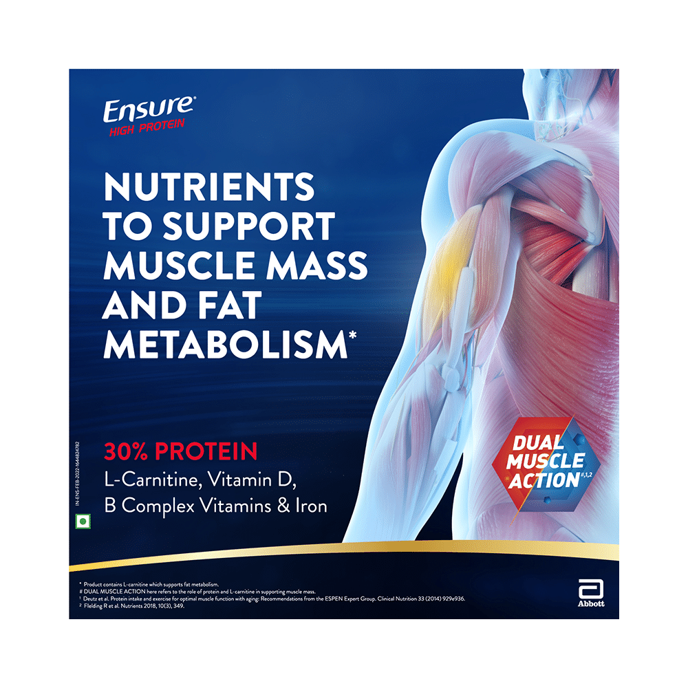 Ensure High Protein Drink for Physically Active Adults | Powder Vanilla - Image 3
