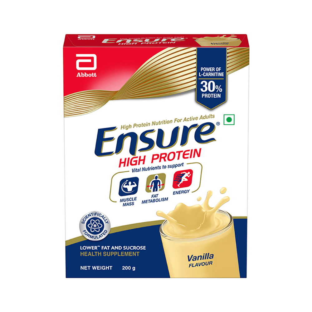 Ensure High Protein Drink for Physically Active Adults | Powder Vanilla - Image 1