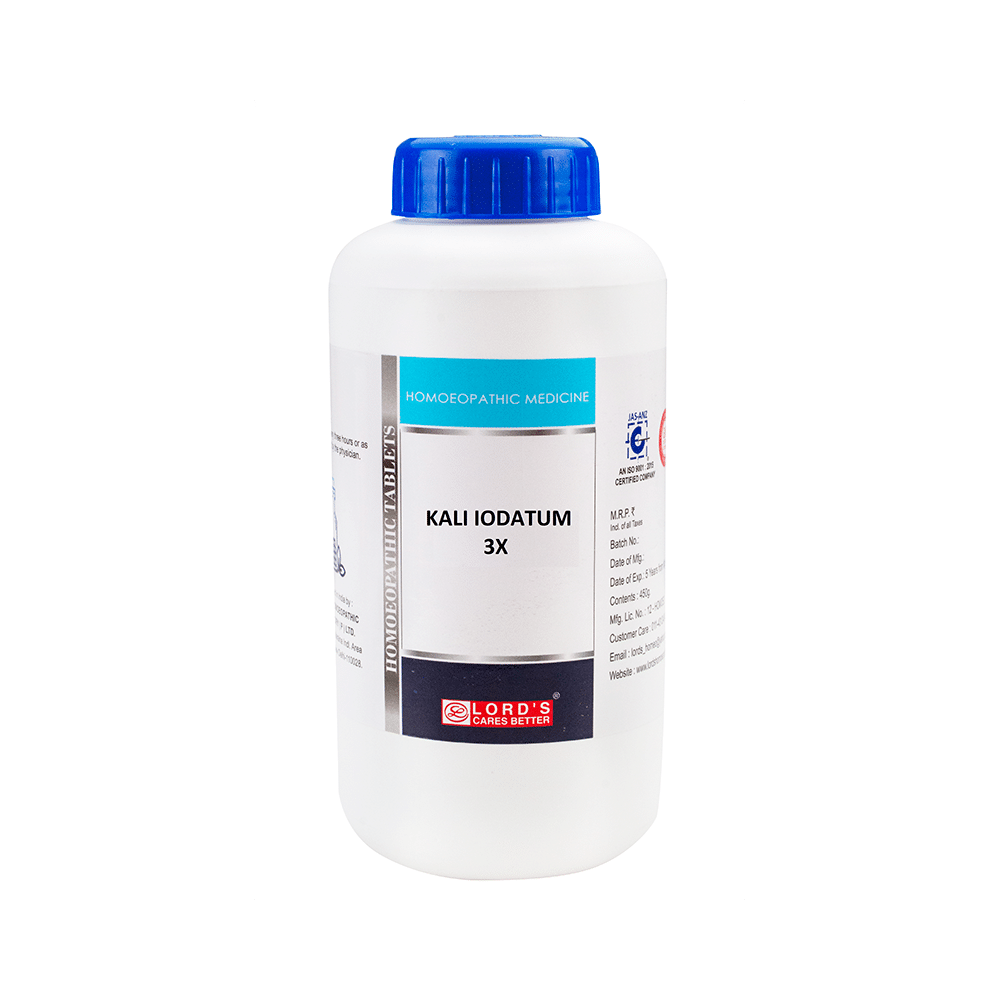 Lord's Kali Iod Trituration Tablet 3X