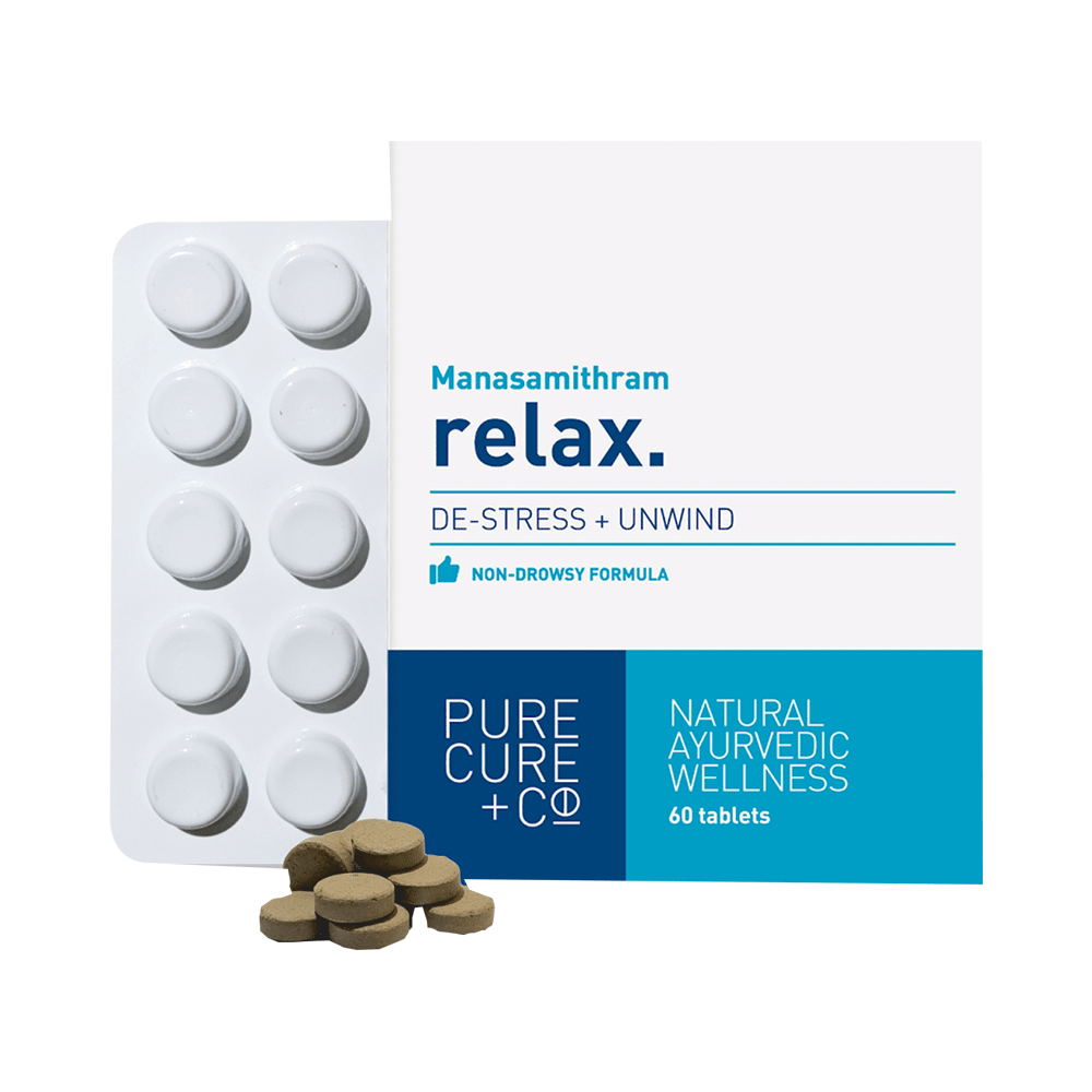 Pure Cure Manasamithram Relax Tablet - Image 1