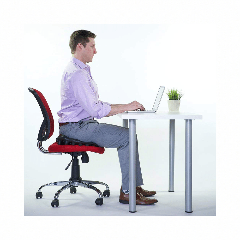 Backjoy Sitzright Seat Wedge Coccyx Cushion Black - Image 2