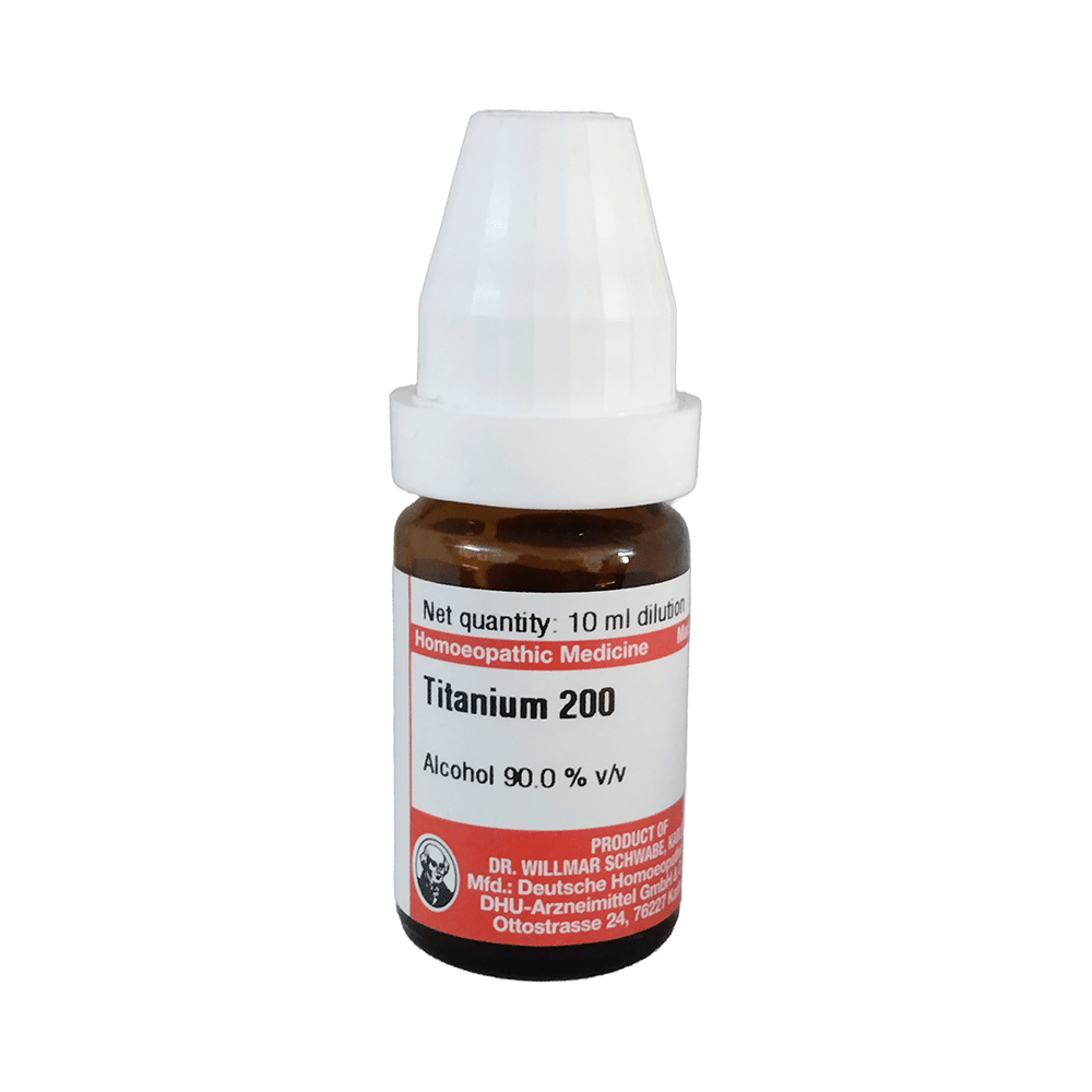 Dr Willmar Schwabe Germany Titanium Dilution 200