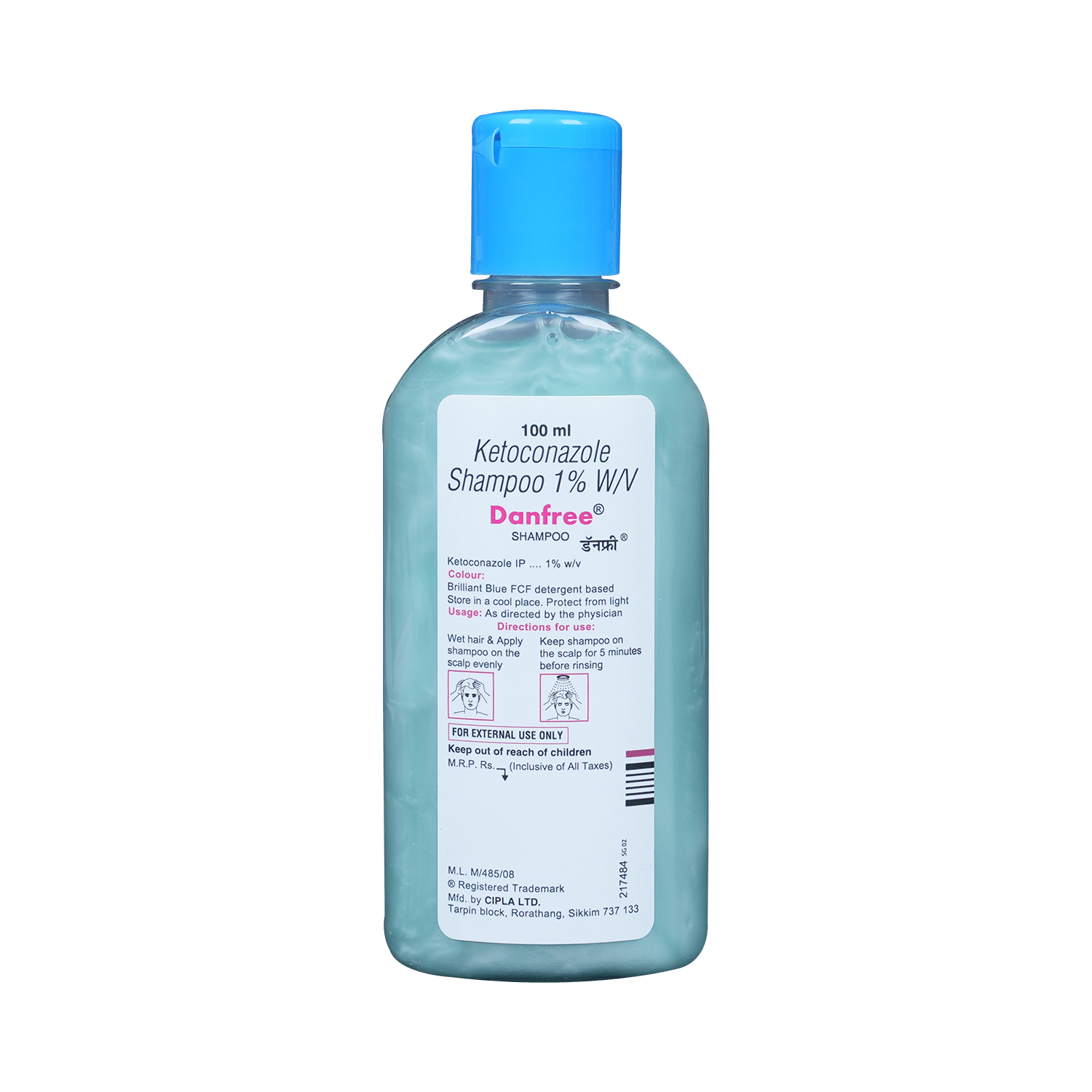 Danfree Shampoo 1% Ketaconazole - Image 6