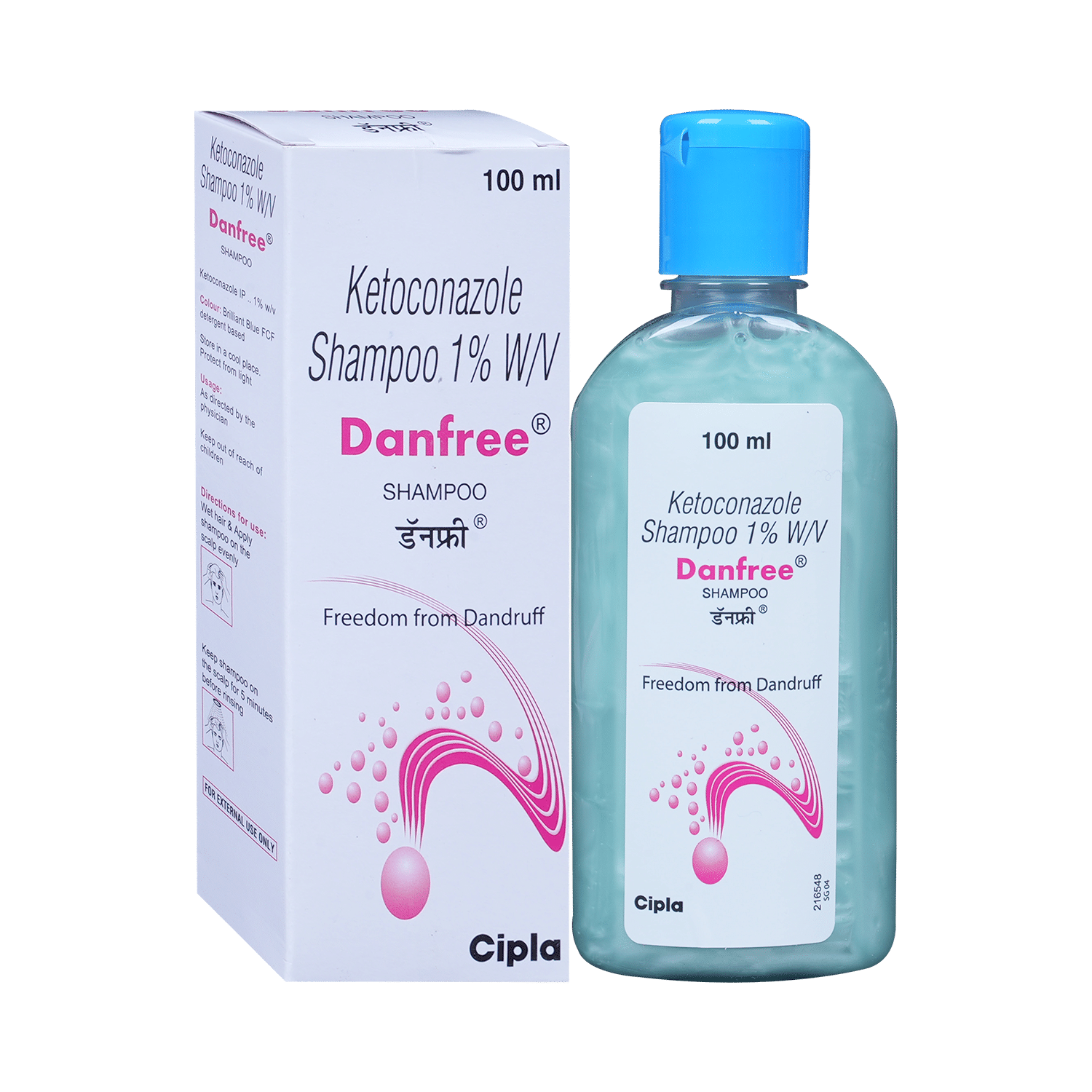 Danfree Shampoo 1% Ketaconazole