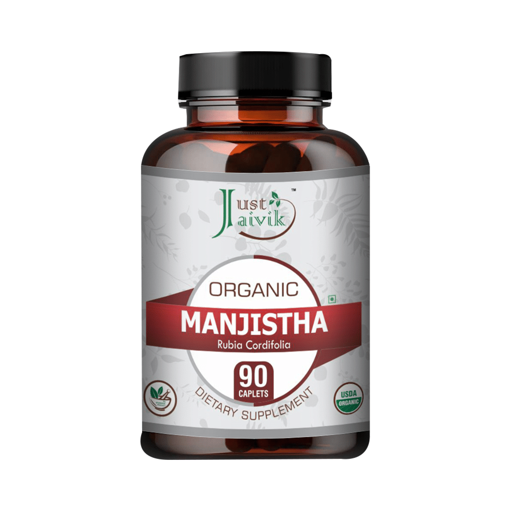 Just Jaivik Organic Manjistha Caplet - Image 2