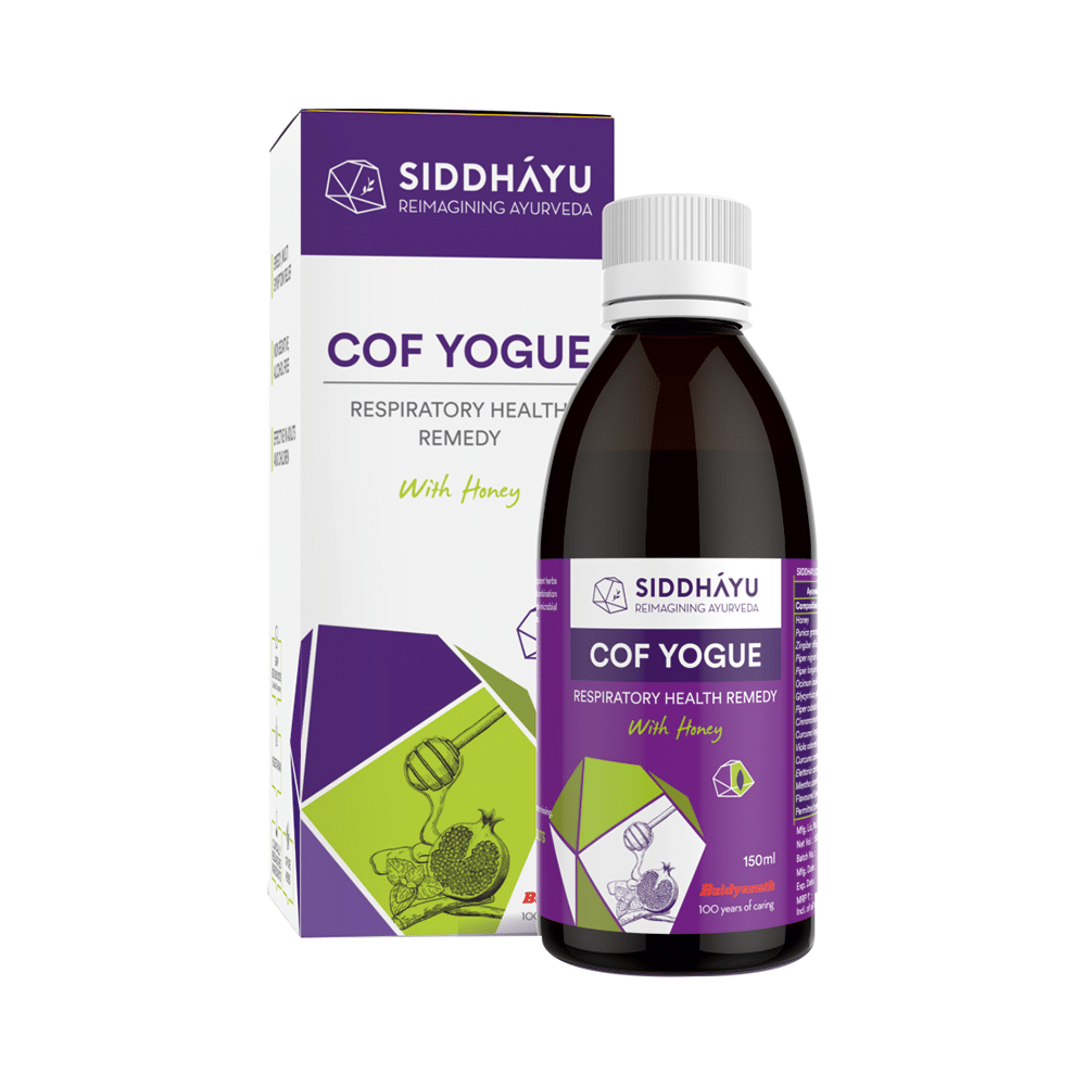 Siddhayu Cof Yogue Respiratory Health Remedy Syrup