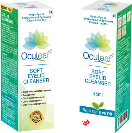 Oculeaf Soft Eyelid Cleanser 45 ml - Image 2