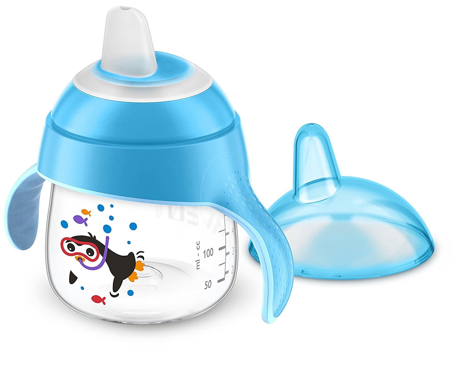 Philips Avent Premium Soft Spout Cup Blue - Image 2
